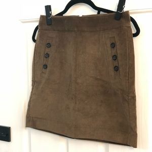Corduroy Mini Skirt